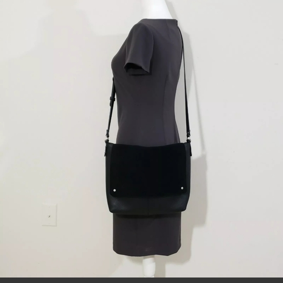 NWT!! TREASURE AND BOND LEATHER MESSENGER BAG - Picture 3 of 9